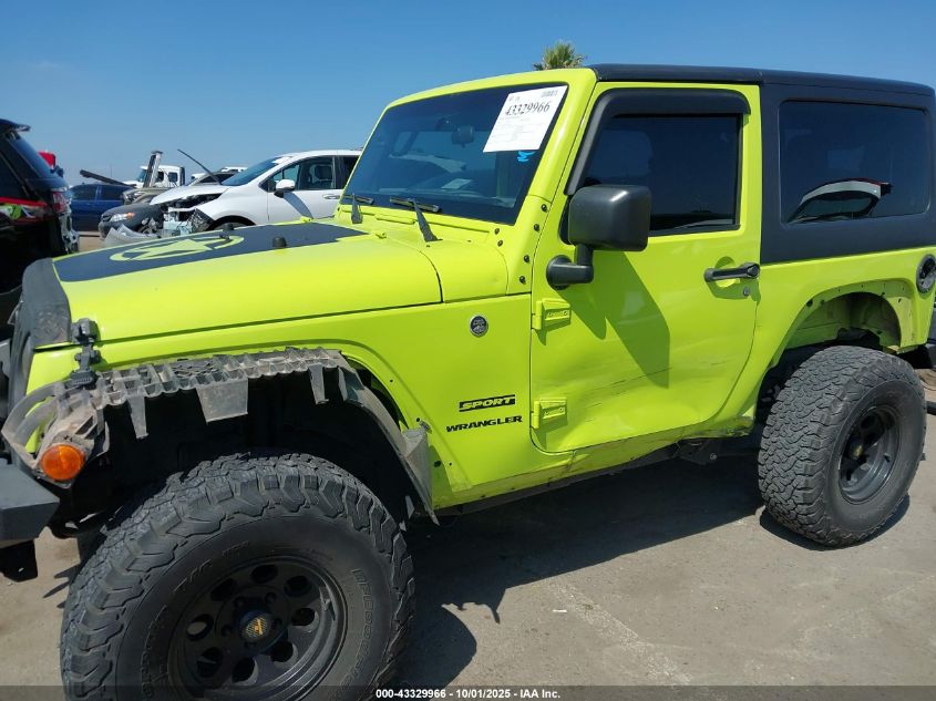 2016 Jeep Wrangler Sport VIN: 1C4AJWAG4GL307518 Lot: 43329966