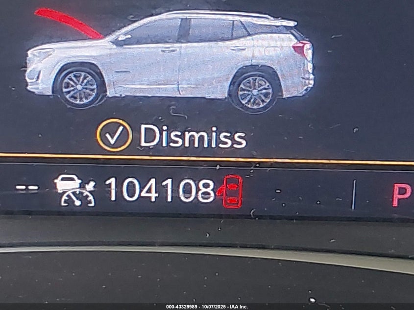 2021 GMC Terrain Fwd Slt VIN: 3GKALPEV9ML304756 Lot: 43329989