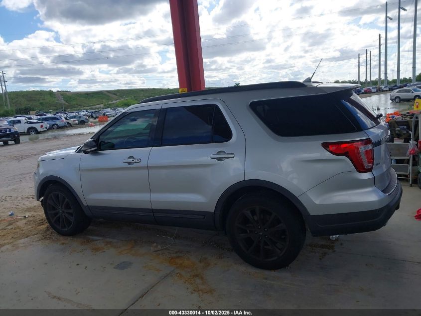 2018 Ford Explorer Xlt VIN: 1FM5K7D88JGC63768 Lot: 43330014