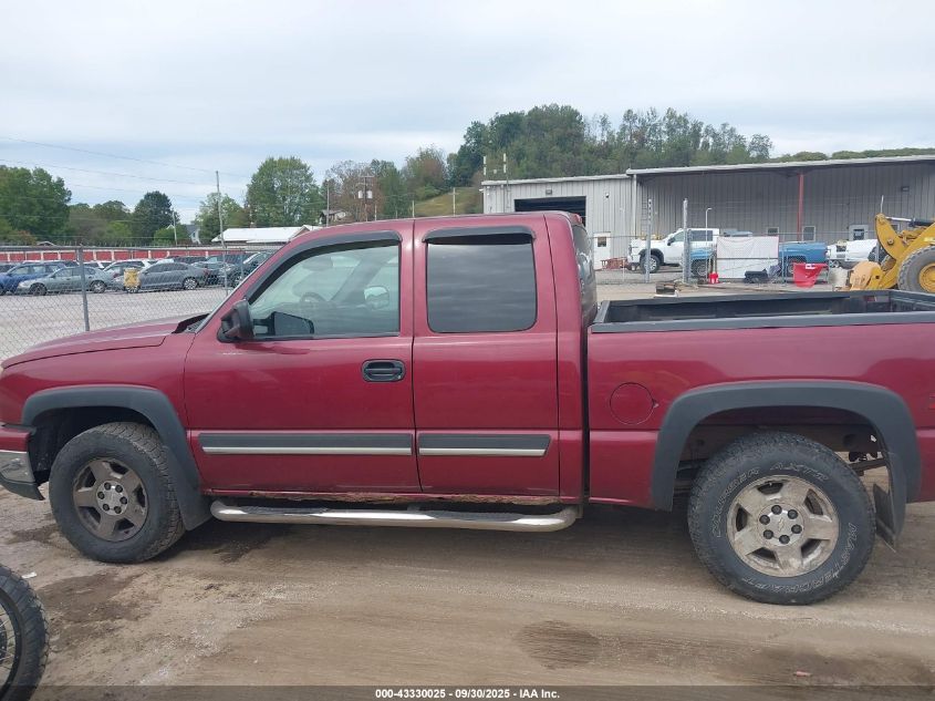2006 Chevrolet Silverado 1500 Lt1 VIN: 1GCEK19T06Z233304 Lot: 43330025