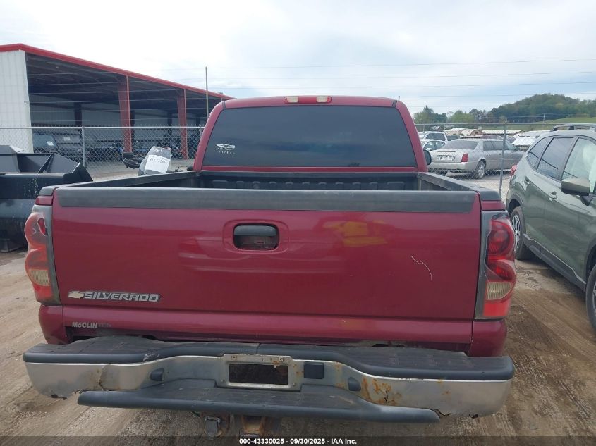 2006 Chevrolet Silverado 1500 Lt1 VIN: 1GCEK19T06Z233304 Lot: 43330025