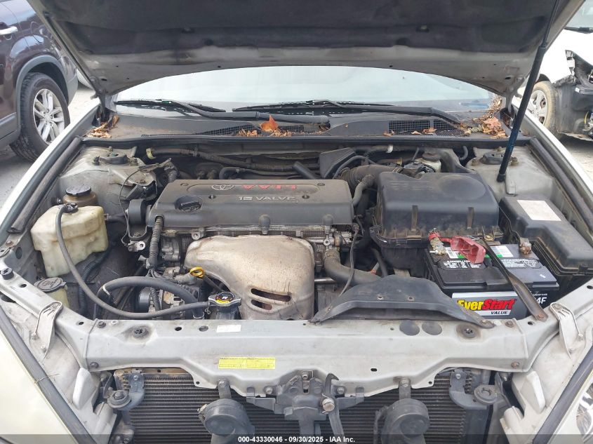 2004 Toyota Camry Le VIN: 4T1BE32K34U820920 Lot: 43330046