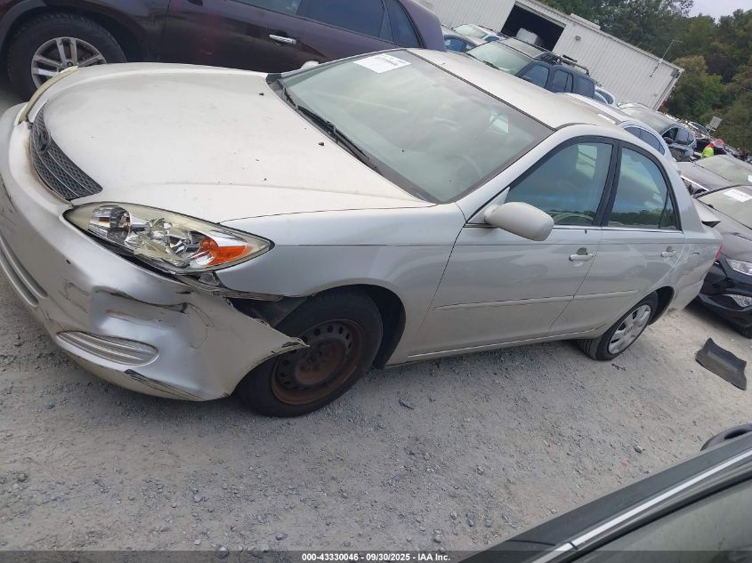 2004 Toyota Camry Le VIN: 4T1BE32K34U820920 Lot: 43330046