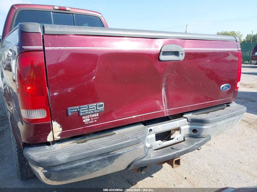 2000 Ford F-250 Lariat/Xl/Xlt VIN: 1FTNX21S8YED13969 Lot: 43330054