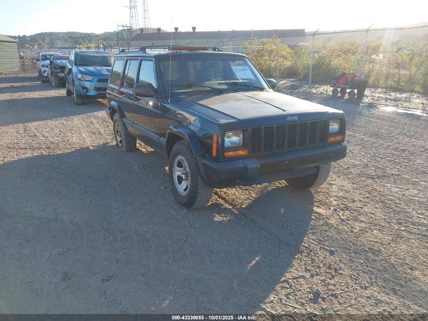 2000 Jeep Cherokee Sport VIN: 1J4FF48S1YL255685 Lot: 43330055