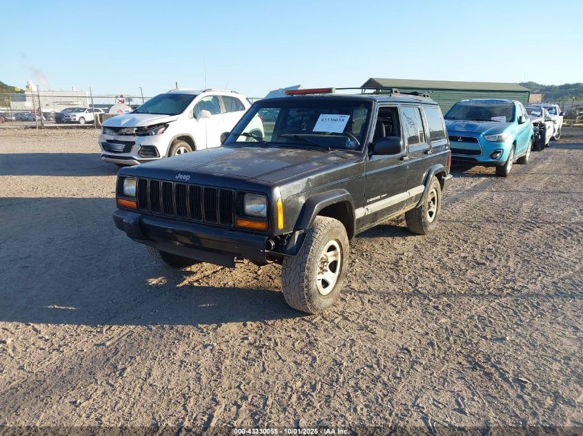 2000 Jeep Cherokee Sport VIN: 1J4FF48S1YL255685 Lot: 43330055