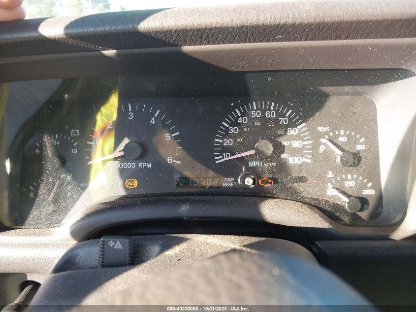 2000 Jeep Cherokee Sport VIN: 1J4FF48S1YL255685 Lot: 43330055