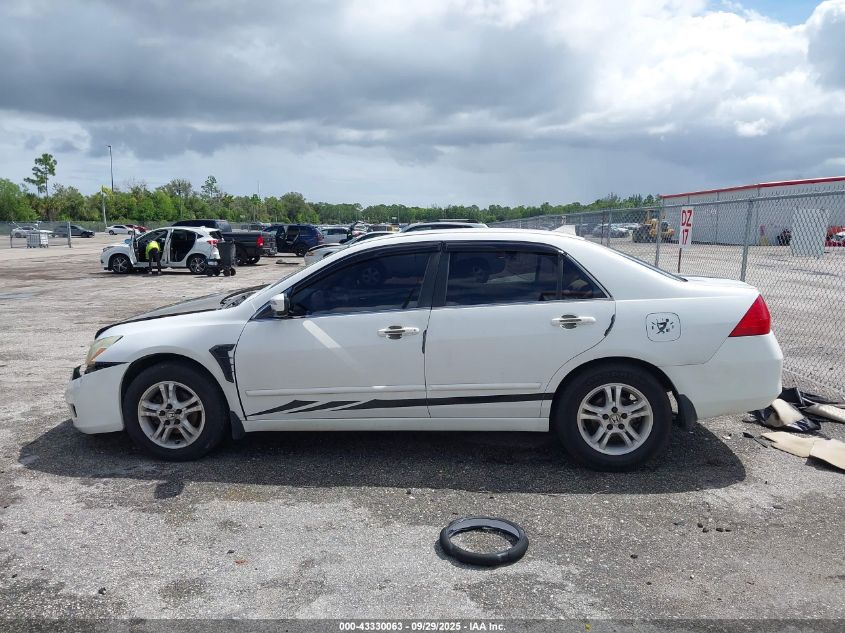2006 Honda Accord 2.4 Se VIN: 1HGCM56386A132654 Lot: 43330063