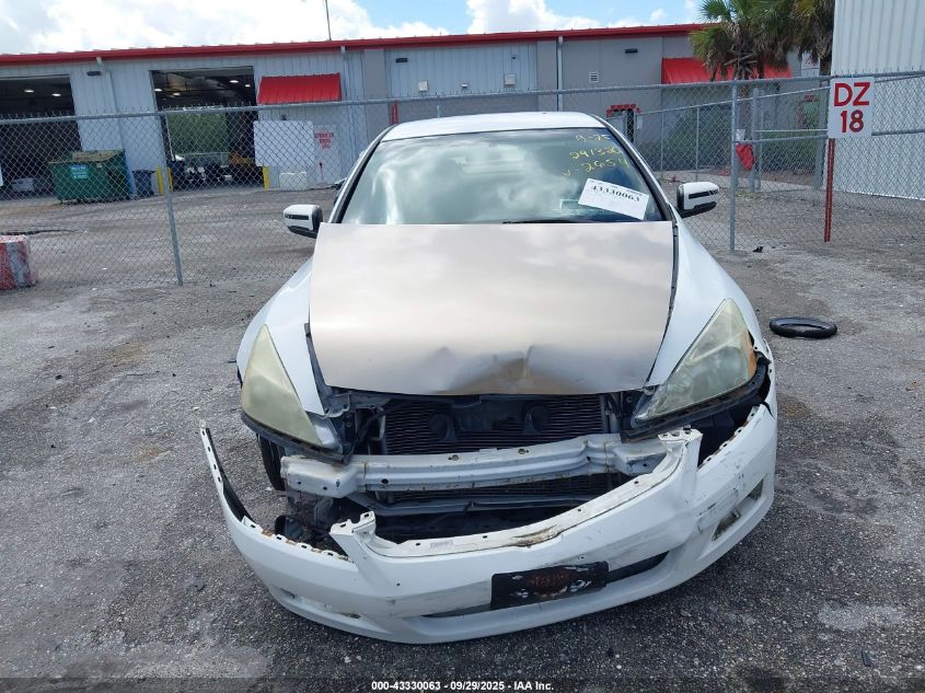 2006 Honda Accord 2.4 Se VIN: 1HGCM56386A132654 Lot: 43330063