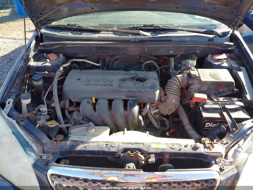 2008 Toyota Corolla Le VIN: 2T1BR30E48C927774 Lot: 43330082