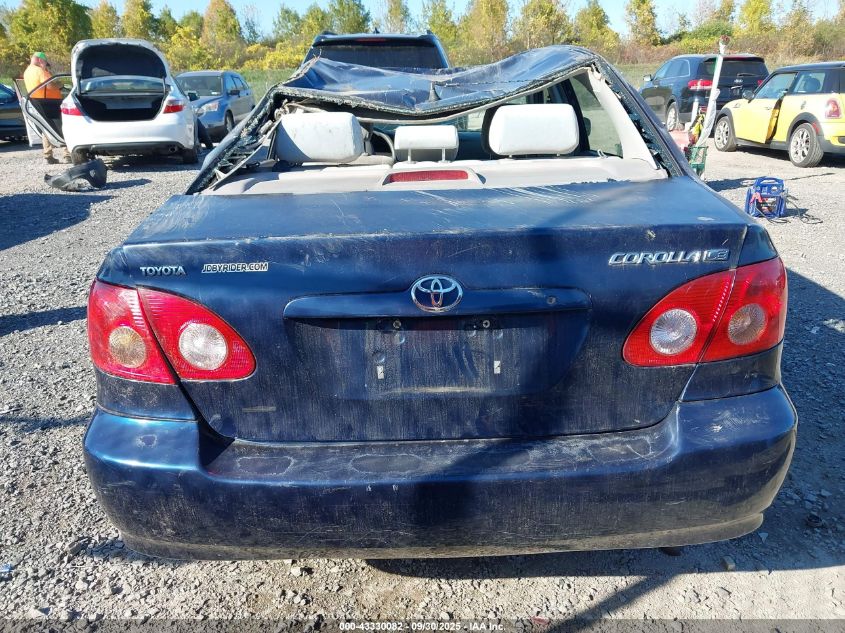 2008 Toyota Corolla Le VIN: 2T1BR30E48C927774 Lot: 43330082