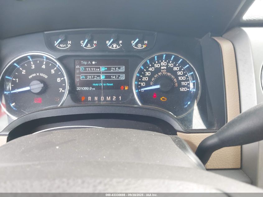 2011 Ford F150 Supercrew VIN: 1FTFW1EFXBFC75449 Lot: 43330086