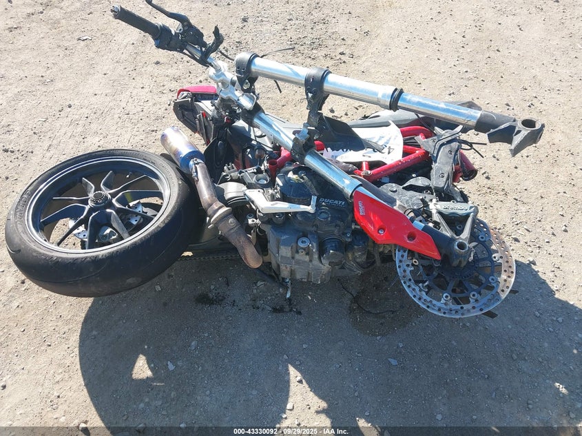 2013 DUCATI HYPERMOTARD HYPERSTRADA ZDM1YBTS1DB003901