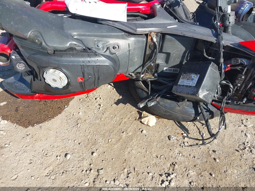 2013 DUCATI HYPERMOTARD HYPERSTRADA ZDM1YBTS1DB003901