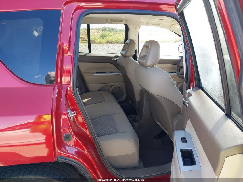 2008 Jeep Compass Sport VIN: 1J8FF47W38D782849 Lot: 43330100