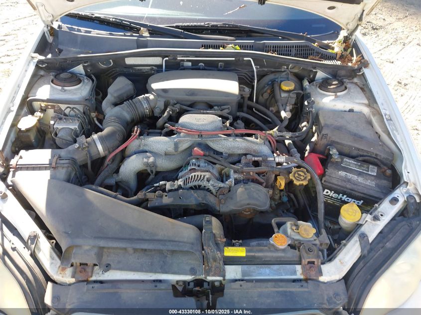 2008 Subaru Legacy 2.5I VIN: 4S3BL616287225707 Lot: 43330108