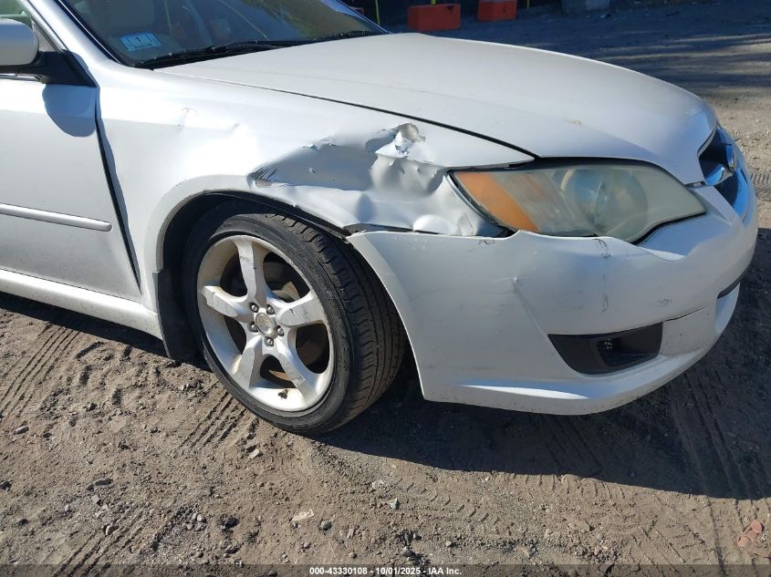 2008 Subaru Legacy 2.5I VIN: 4S3BL616287225707 Lot: 43330108