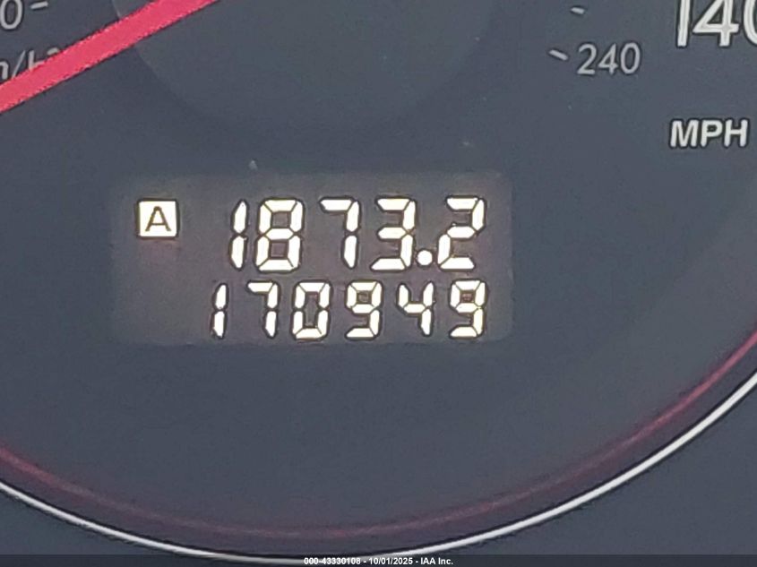 2008 Subaru Legacy 2.5I VIN: 4S3BL616287225707 Lot: 43330108