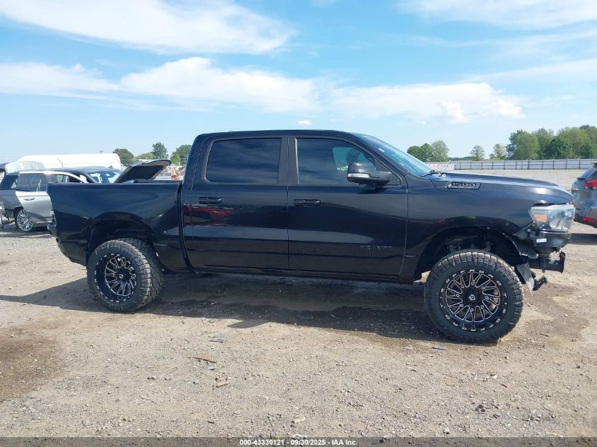 2021 Ram 1500 Lone Star 4X4 5'7 Box VIN: 1C6SRFFT4MN730173 Lot: 43330121