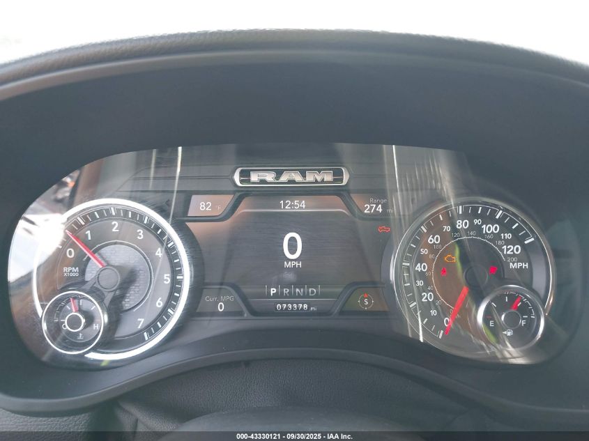 2021 Ram 1500 Lone Star 4X4 5'7 Box VIN: 1C6SRFFT4MN730173 Lot: 43330121