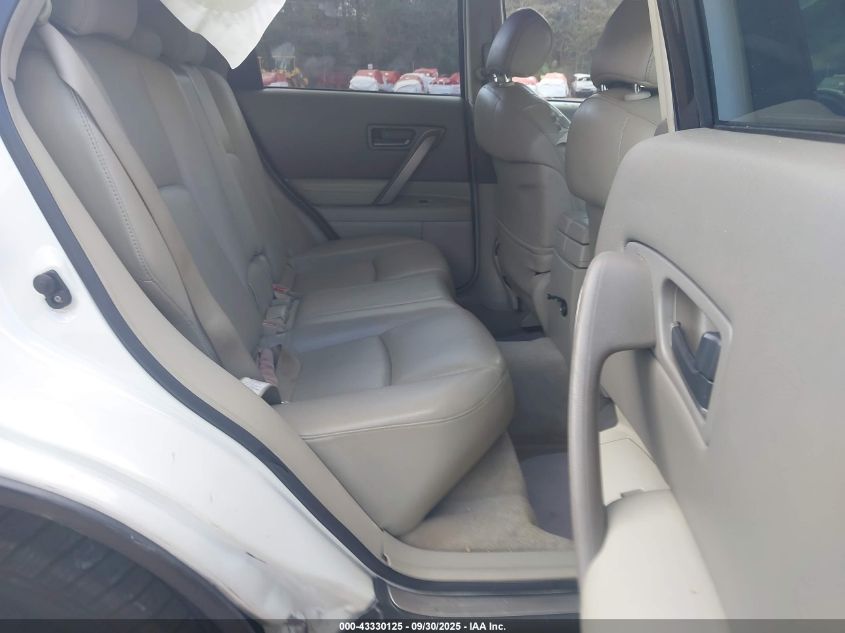 2003 Infiniti Fx35 VIN: JNRAS08UG3X100783 Lot: 43330125