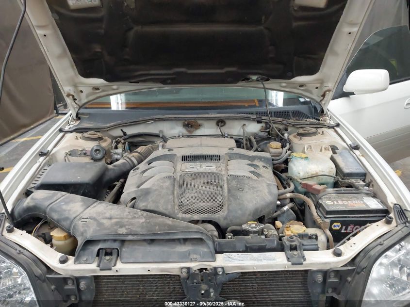 2004 Subaru Outback H6-3.0 Vdc VIN: 4S3BH896147609425 Lot: 43330127