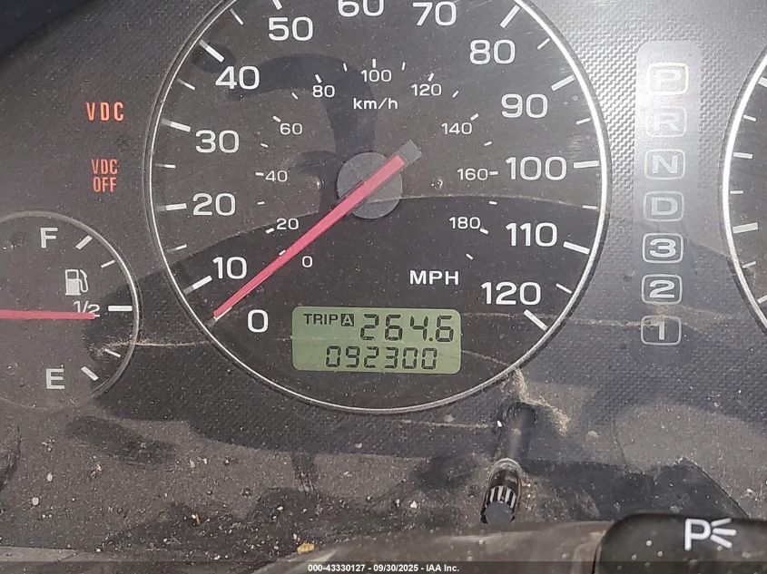 2004 Subaru Outback H6-3.0 Vdc VIN: 4S3BH896147609425 Lot: 43330127