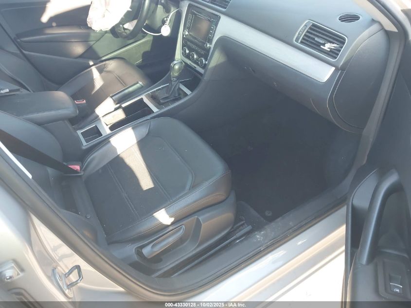 2012 Volkswagen Passat 2.0L Tdi Se VIN: 1VWBN7A30CC108551 Lot: 43330128