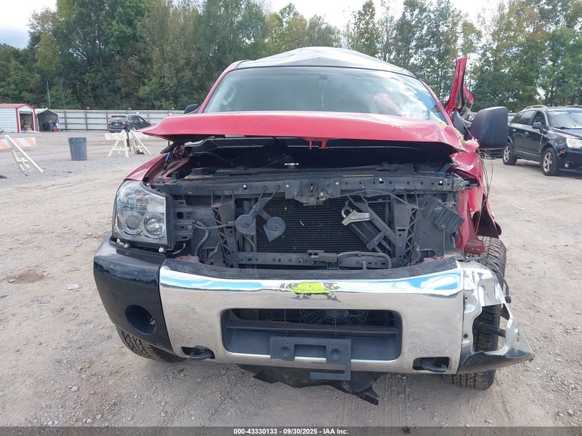 2006 Nissan Titan Se VIN: 1N6BA07A96N543179 Lot: 43330133