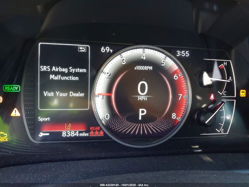 2023 Lexus Es 300H VIN: 58ADA1C15PU028554 Lot: 43330145