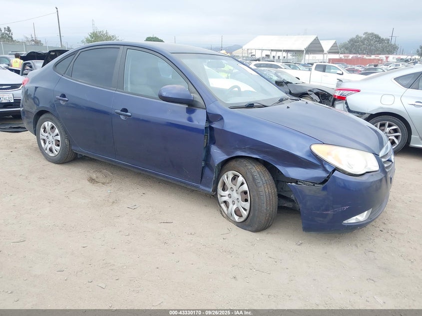 KMHDU4AD0AU130607 2010 Hyundai Elantra Gls auction photo 1