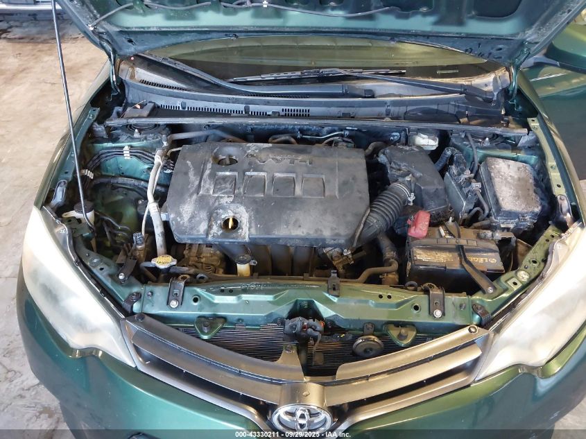 2016 Toyota Corolla Le VIN: 2T1BURHE1GC657164 Lot: 43330211