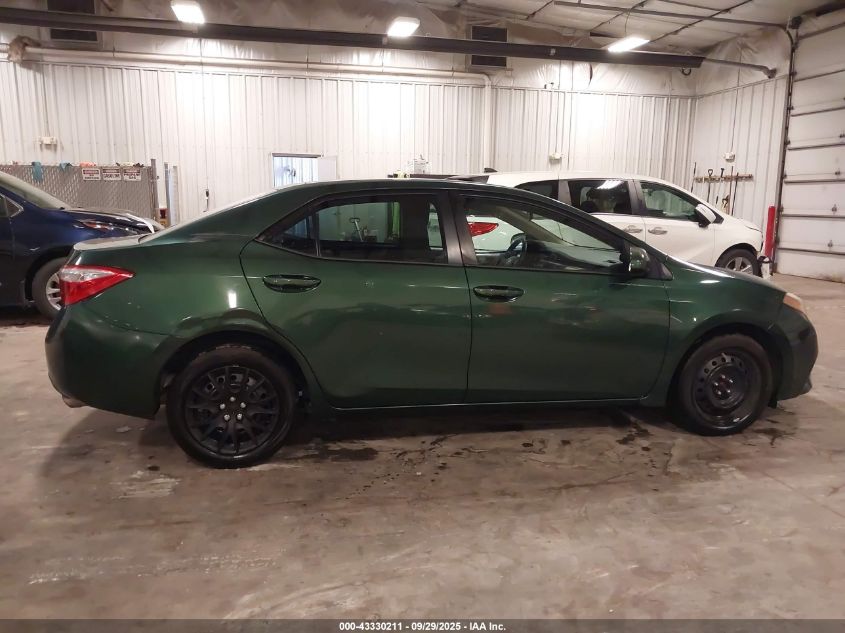 2016 Toyota Corolla Le VIN: 2T1BURHE1GC657164 Lot: 43330211