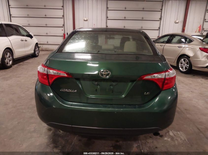 2016 Toyota Corolla Le VIN: 2T1BURHE1GC657164 Lot: 43330211