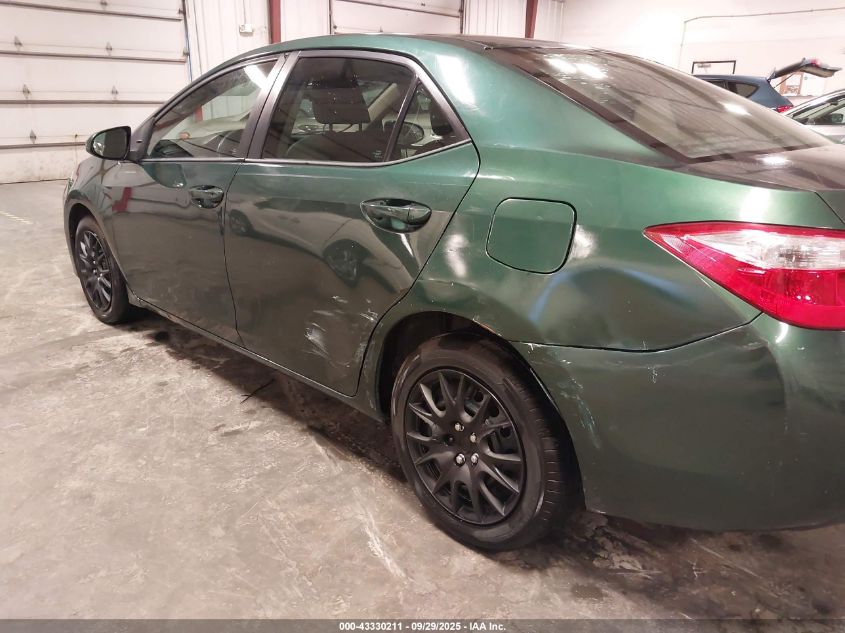 2016 Toyota Corolla Le VIN: 2T1BURHE1GC657164 Lot: 43330211