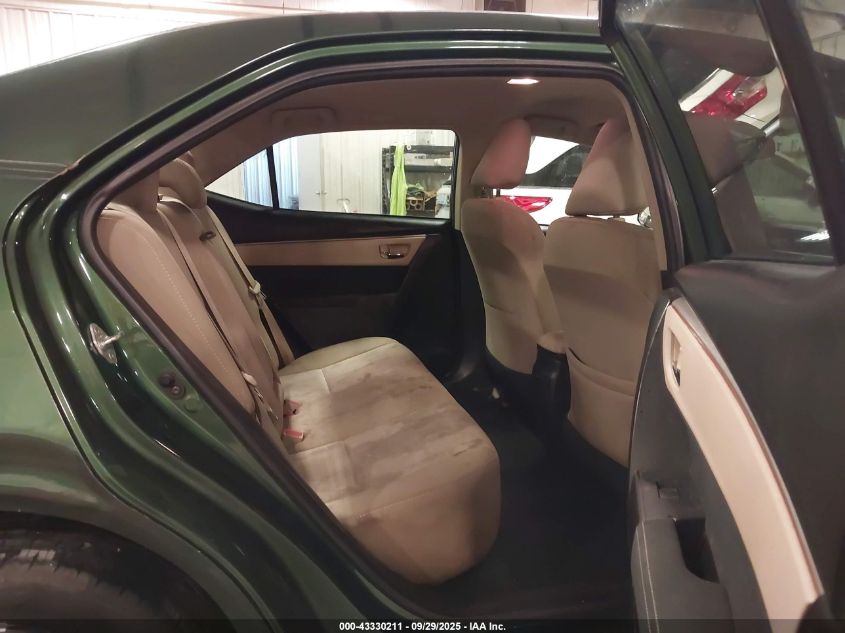 2016 Toyota Corolla Le VIN: 2T1BURHE1GC657164 Lot: 43330211