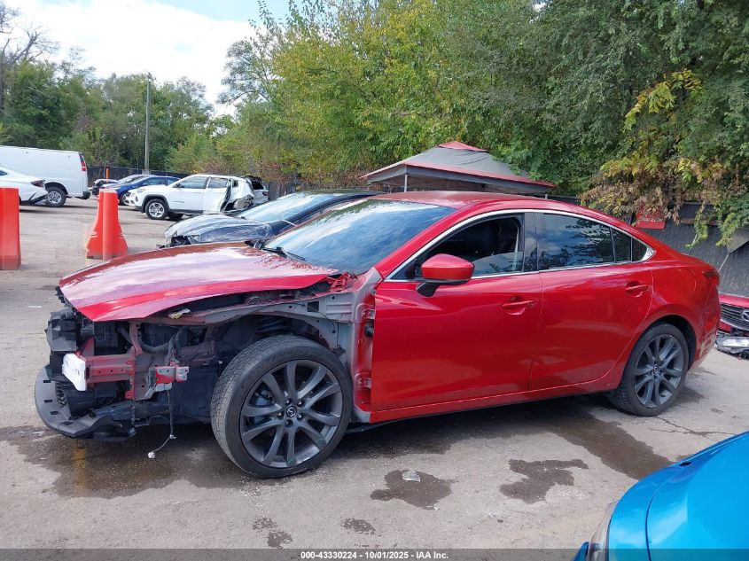 2017 Mazda Mazda6 Touring VIN: JM1GL1V54H1146987 Lot: 43330224