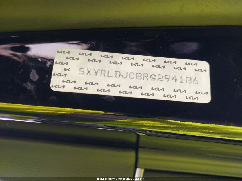 2024 Kia Sorento S VIN: 5XYRLDJC8RG294186 Lot: 43330225