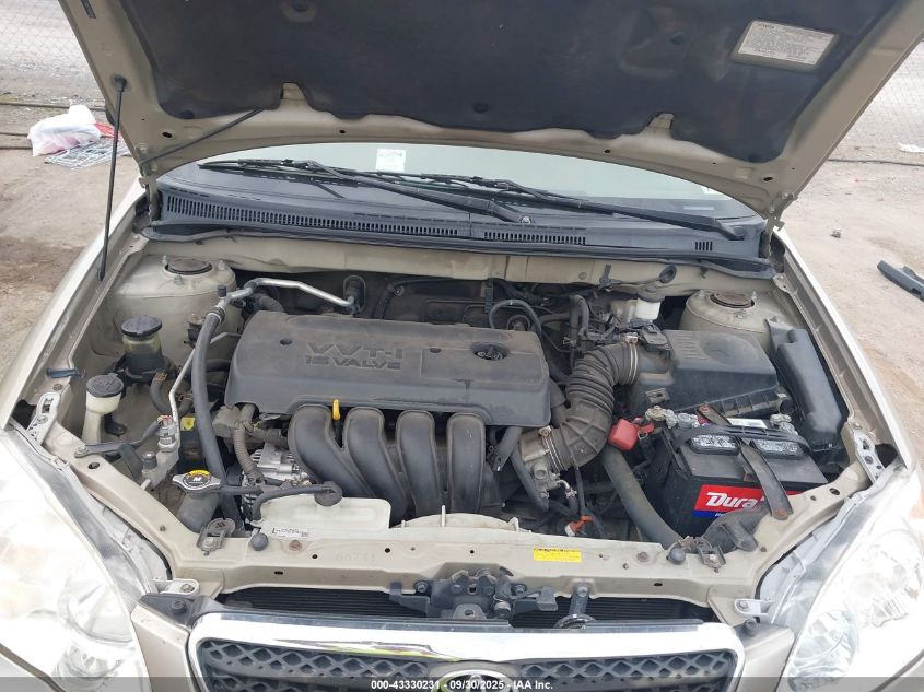 2008 Toyota Corolla Ce/Le/S VIN: 2T1BR32E98C869982 Lot: 43330231