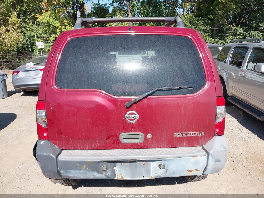 2004 Nissan Xterra Se VIN: 5N1ED28Y54C671325 Lot: 43330255