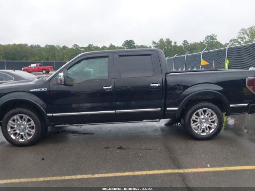 2009 Ford F-150 King Ranch/Lariat/Platinum/Xl/Xlt VIN: 1FTPW12V39FA49943 Lot: 43330263