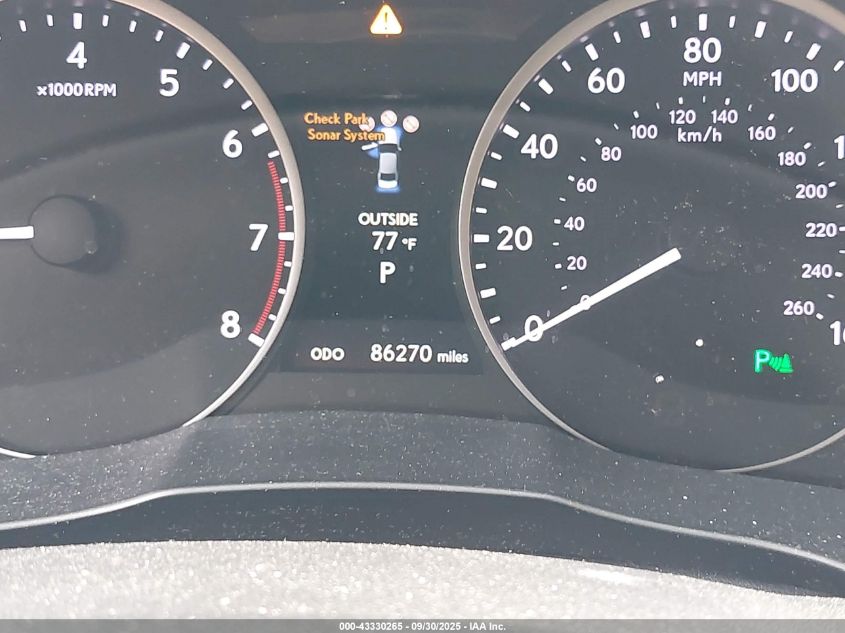 2013 Lexus Es 350 VIN: JTHBK1GG2D2026278 Lot: 43330265