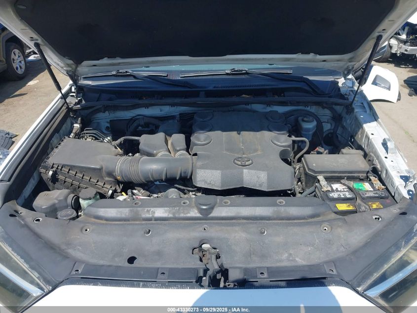 2016 Toyota 4Runner Sr5 Premium VIN: JTEZU5JR0G5139317 Lot: 43330273