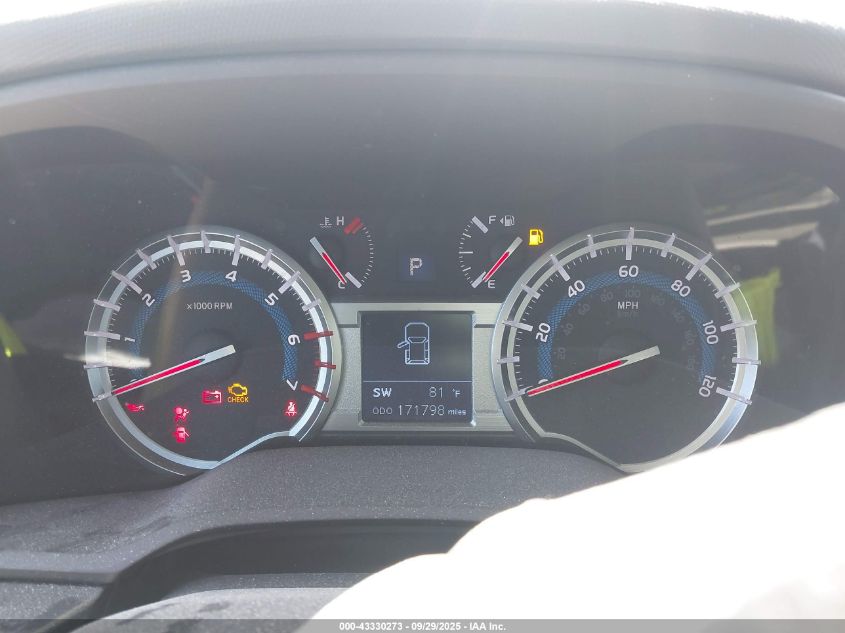 2016 Toyota 4Runner Sr5 Premium VIN: JTEZU5JR0G5139317 Lot: 43330273