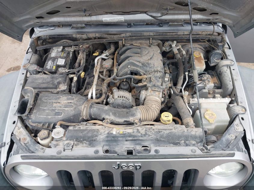 2017 Jeep Wrangler Unlimited Sport 4X4 VIN: 1C4HJWDG8HL596124 Lot: 43330292