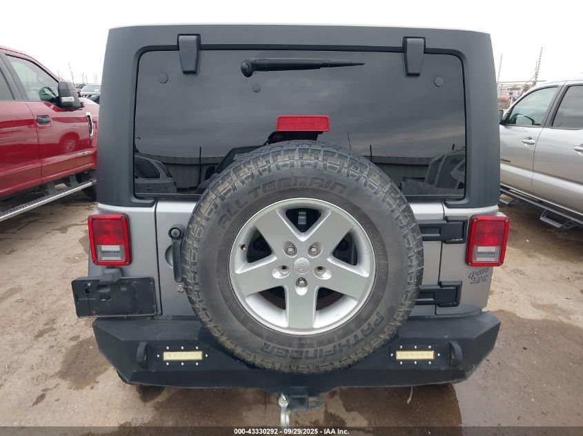 2017 Jeep Wrangler Unlimited Sport 4X4 VIN: 1C4HJWDG8HL596124 Lot: 43330292