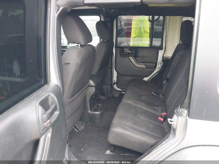 2017 Jeep Wrangler Unlimited Sport 4X4 VIN: 1C4HJWDG8HL596124 Lot: 43330292