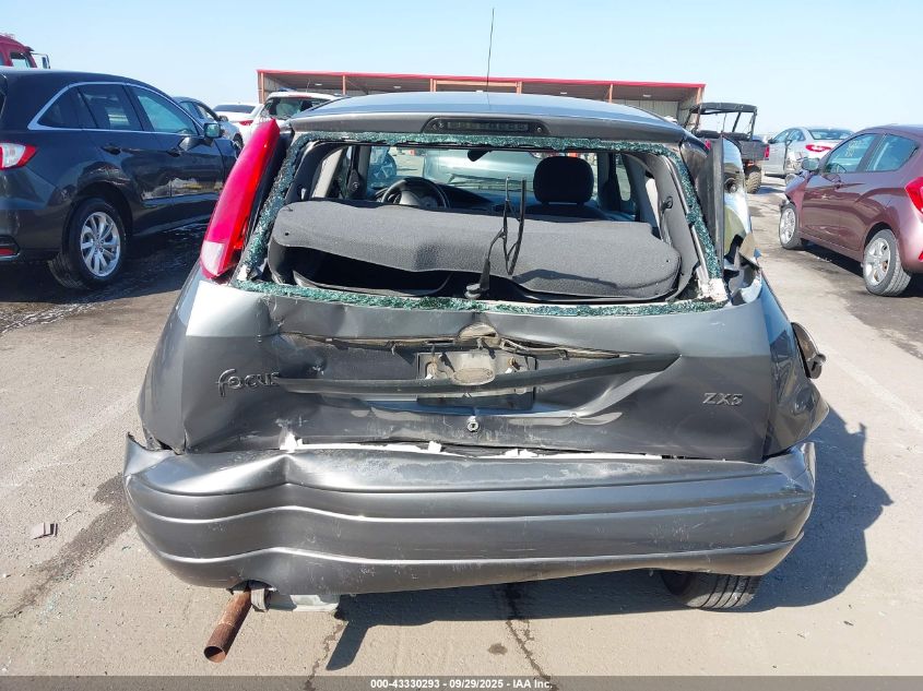 2003 Ford Focus Zx3 VIN: 3FAFP313X3R114873 Lot: 43330293