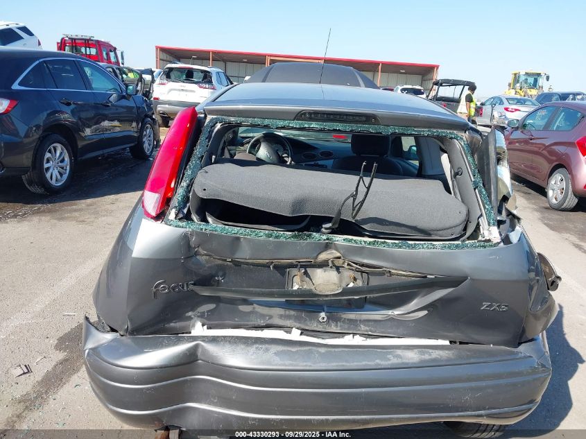 2003 Ford Focus Zx3 VIN: 3FAFP313X3R114873 Lot: 43330293