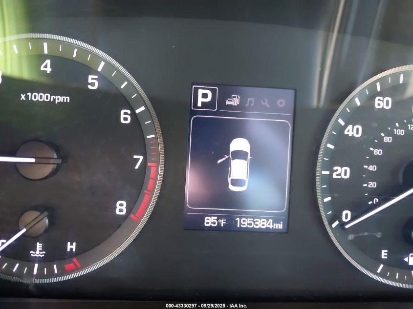 2016 Hyundai Sonata Se VIN: 5NPE24AF5GH420702 Lot: 43330297